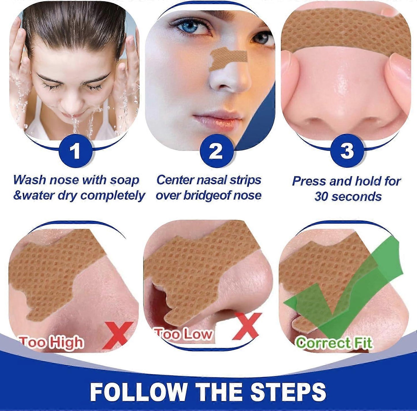 South Moon Stop Snoring Strips 30pcs