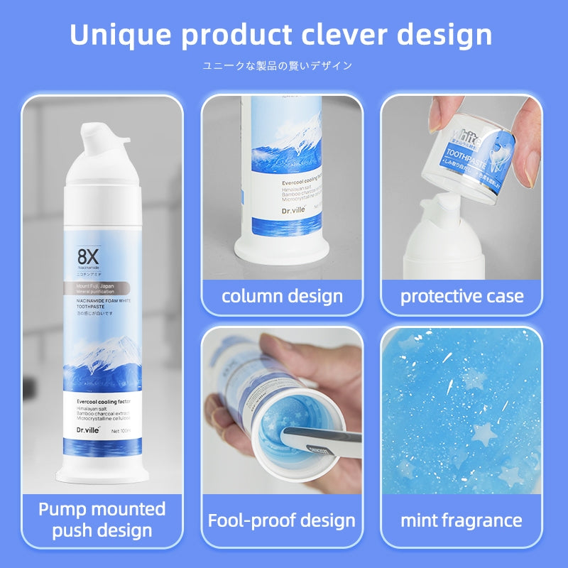 Dr.ville Niacinamide Toothpaste Removal Yellow Stains ( BUY 1 GET 1 FREE )