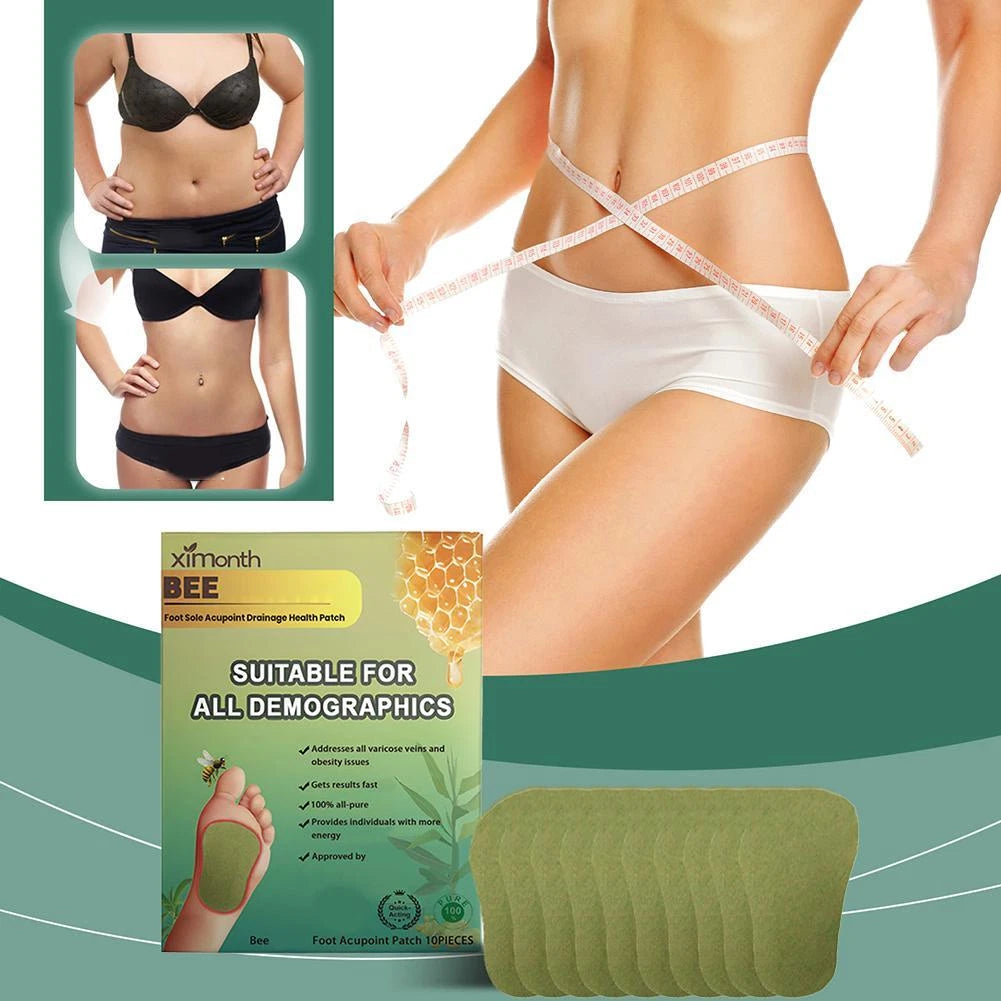 DetoxBee™ - Bee Venom Foot Patches 🐝✨ (Buy 1 Get 1 Free)🔥🔥
