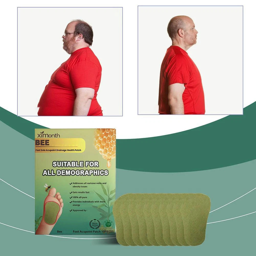DetoxBee™ - Bee Venom Foot Patches 🐝✨ (Buy 1 Get 1 Free)🔥🔥