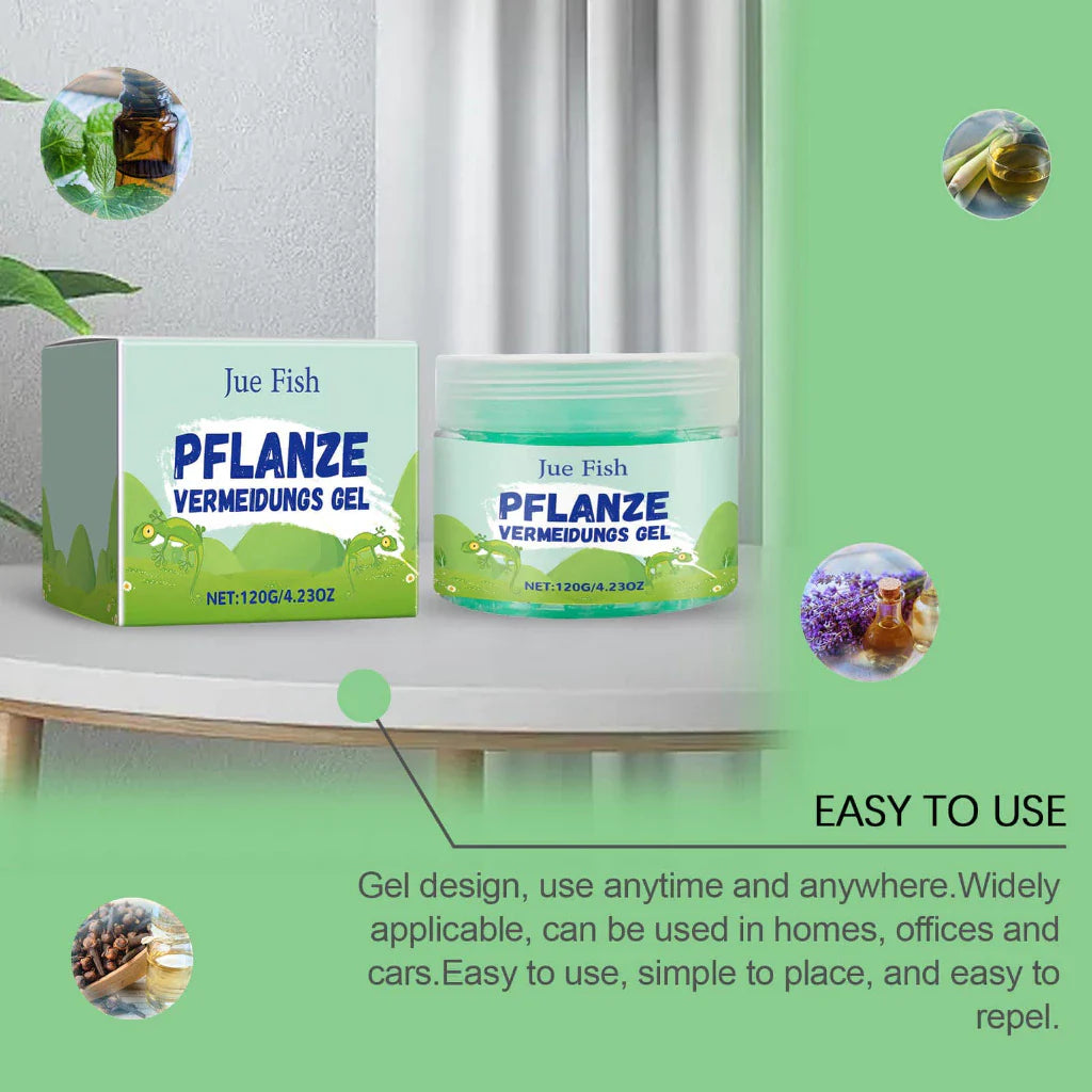 EcoLizardRepel - Plant-Powered Lizard Repellent Water Gel 🦎🌿