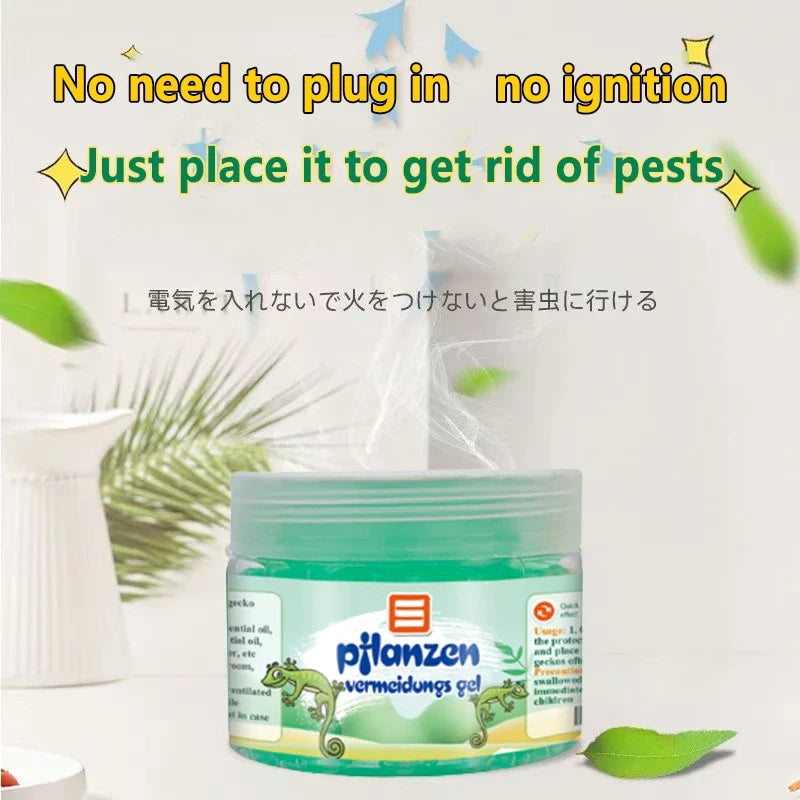 EcoLizardRepel - Plant-Powered Lizard Repellent Water Gel 🦎🌿