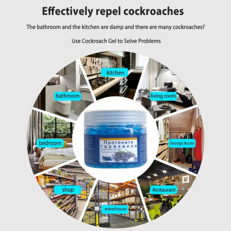 Strong cockroach mosquito repellent Gel box ( BUY 1 GET 1 FREE )