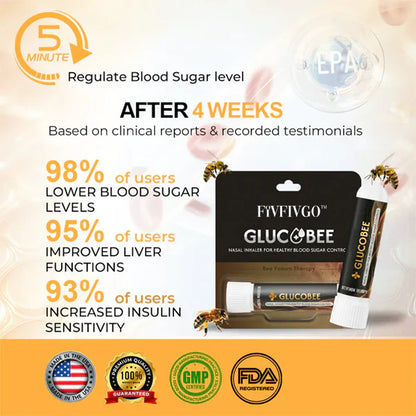 🌬️ GlucoBee™ Nasal Inhaler – Pack of Two