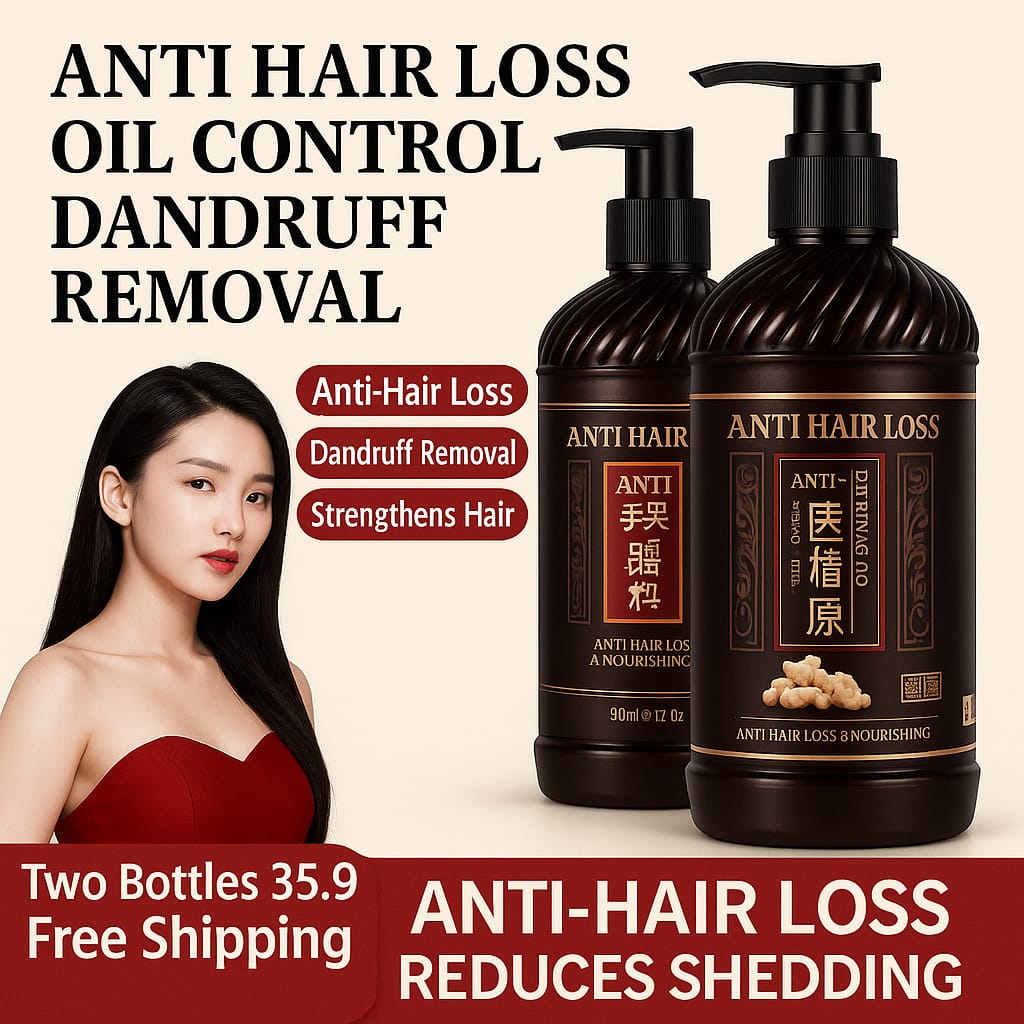 King Ginger Anti Hair Loss Shampoo ( BUY 1 GET 1 FREE )