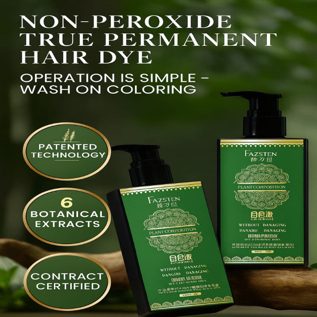 Korean 3 in 1 🌸Herbal hair dye shampoo🧴✨