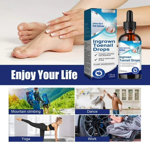 Ingrown Toenail Drops Softens Nail & Pain Reliever ( BUY 1 GET 1 FREE )