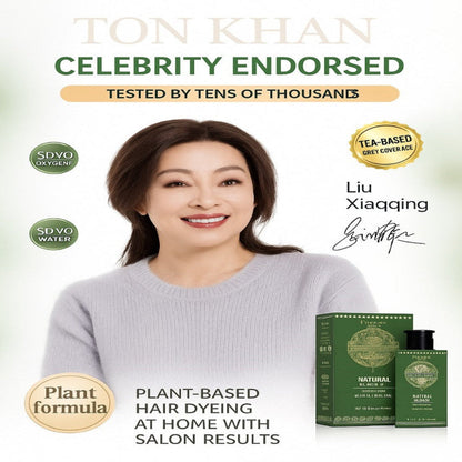 Korean 3 in 1 🌸Herbal hair dye shampoo🧴✨