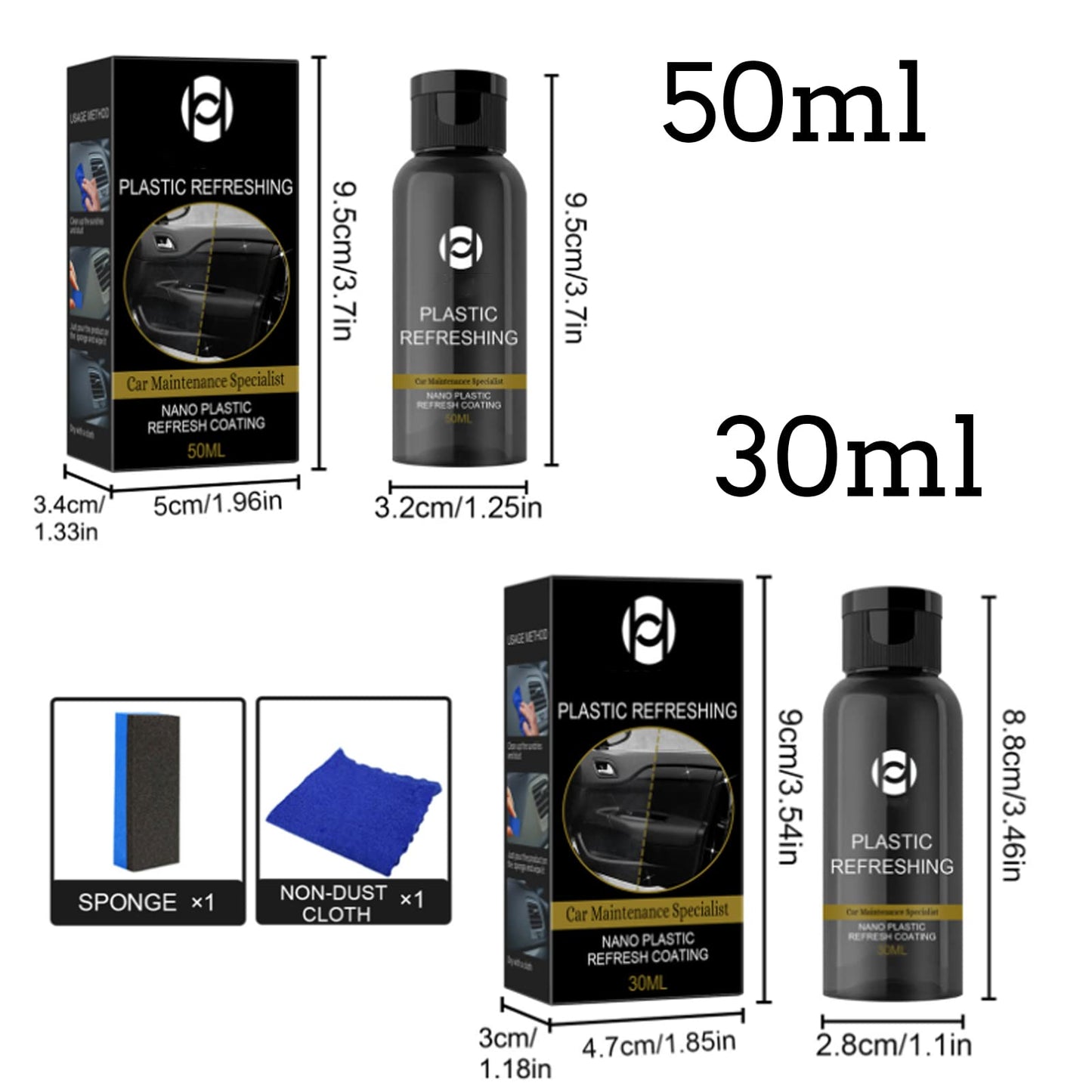 OUHOE Nano Plastic Revitalizing & Protection  ( Buy 1 Get 1 Free )