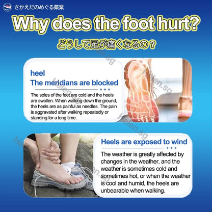 Japan Heel Pain Relief Patch ( BUY 1 GET 1 FREE )