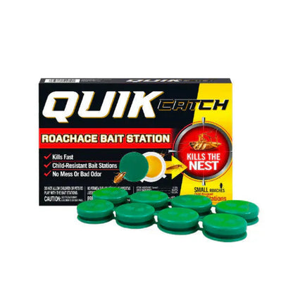 QuikCatch Roach Ace Bait Station (Buy Now - Limited Stock🔥🔥)
