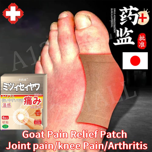 Japan Gout Medicine Patch pack of 12 pcs ( BUY 1 GET 1 FREE )