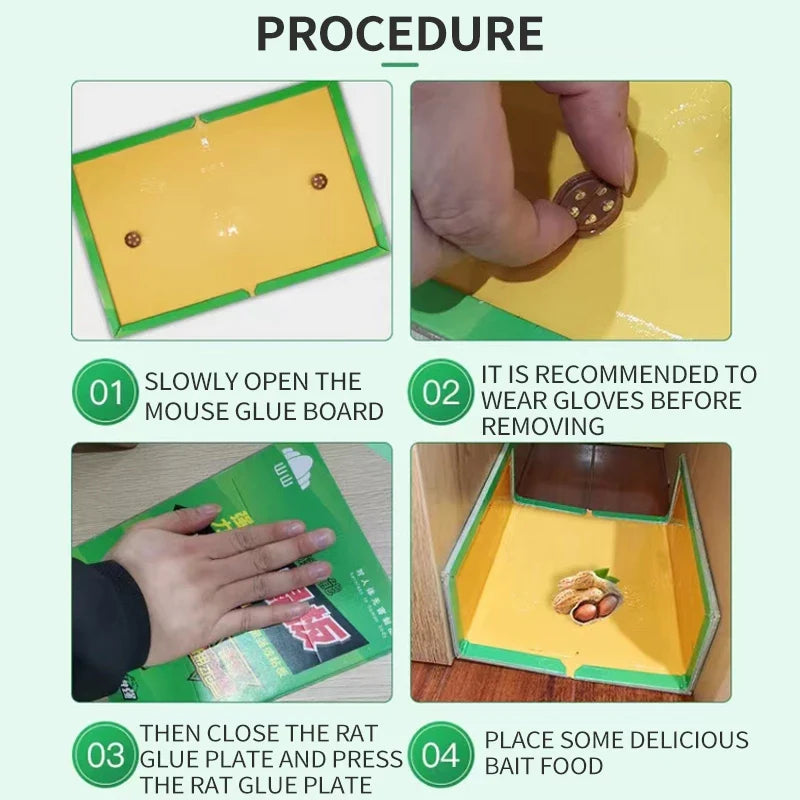 TrapTight™ Super Sticky Mouse & Rat Glue Board 🐭🧲💥