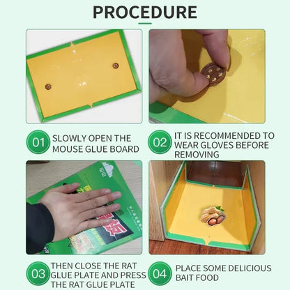 TrapTight™ Super Sticky Mouse & Rat Glue Board 🐭🧲💥