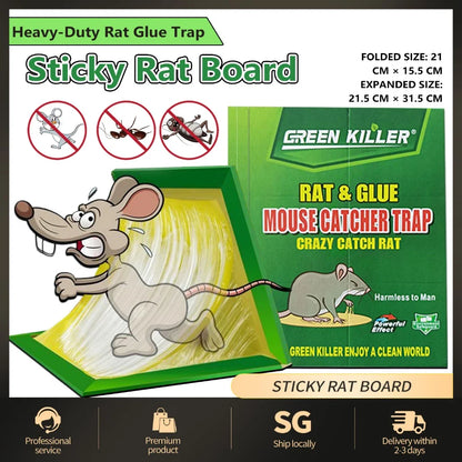TrapTight™ Super Sticky Mouse & Rat Glue Board 🐭🧲💥